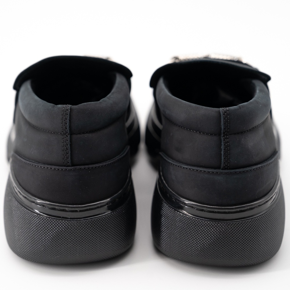 size 41 (8us) - Burberry Wire Creeper Black grey Clamp On - Picture 3 of 13